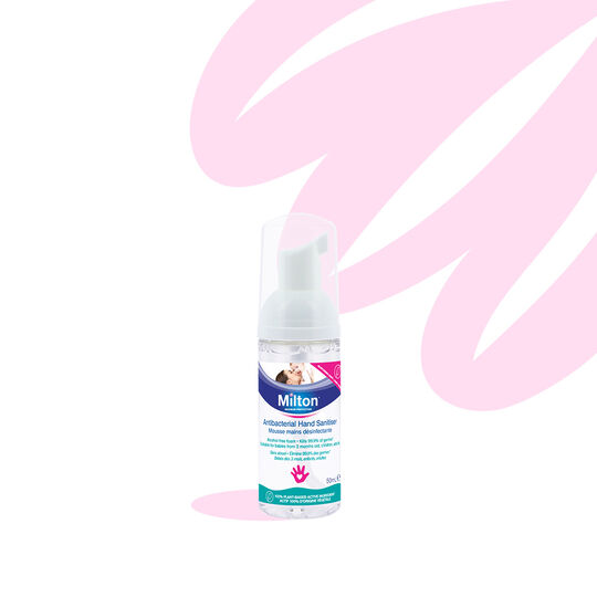 Milton Mousse mains désinfectante 50 ml image number null