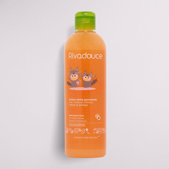 Shampooing douche loupiots miel pêche bio 500ml image number null