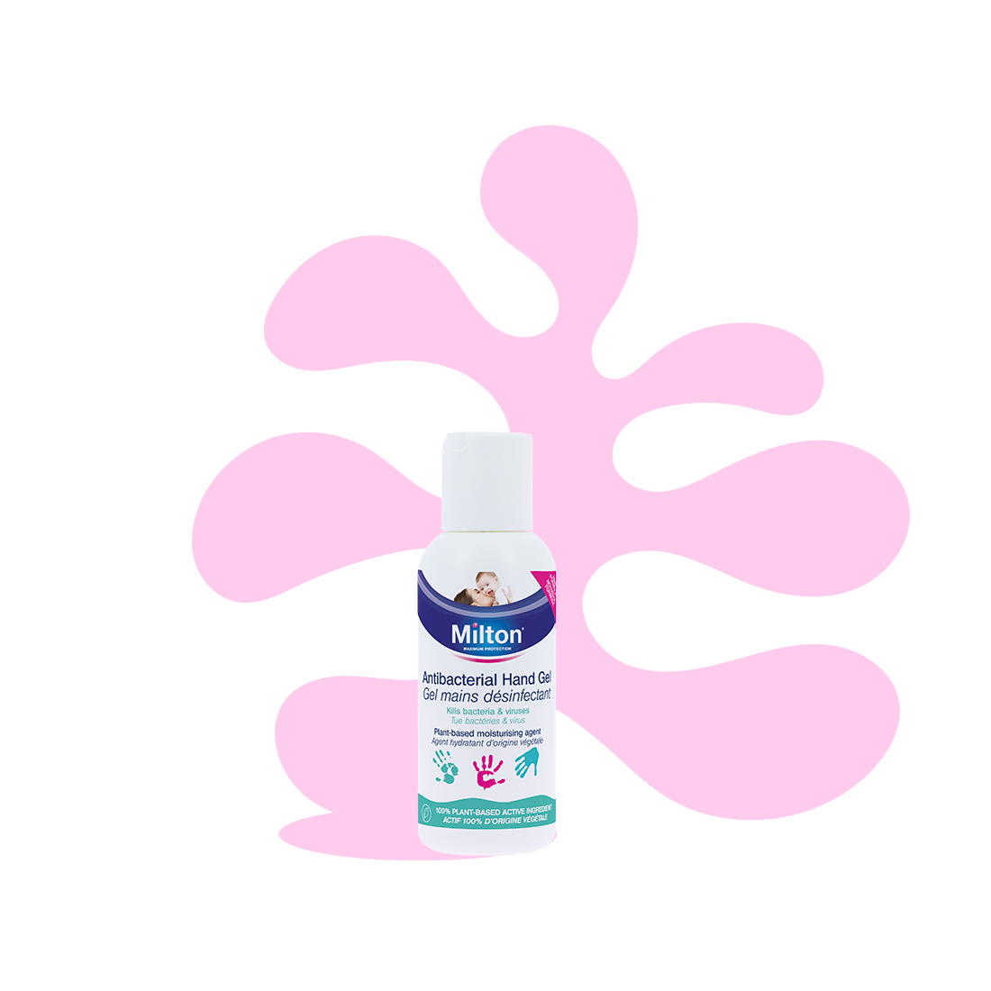 Gel main désinfectant Milton