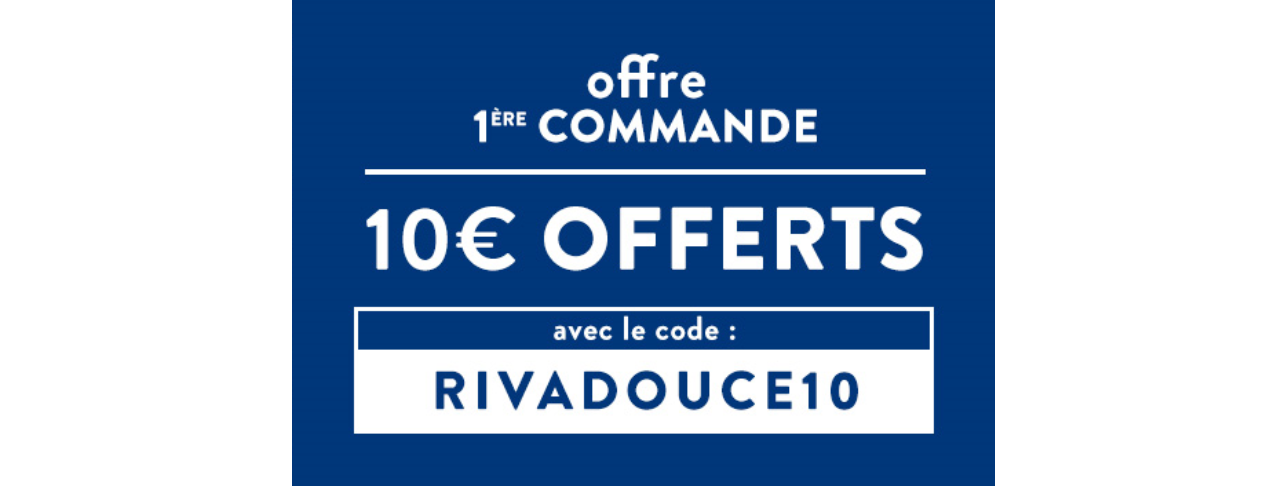 -10€ dès 40€ d’achats pour toute 1ère commande