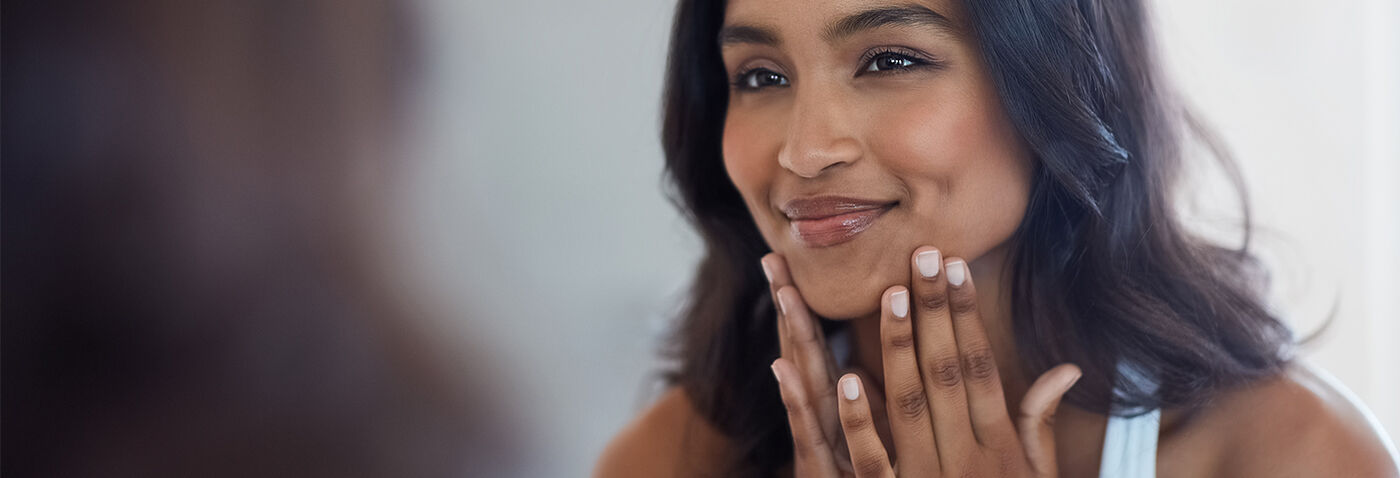 Auto massage du visage 