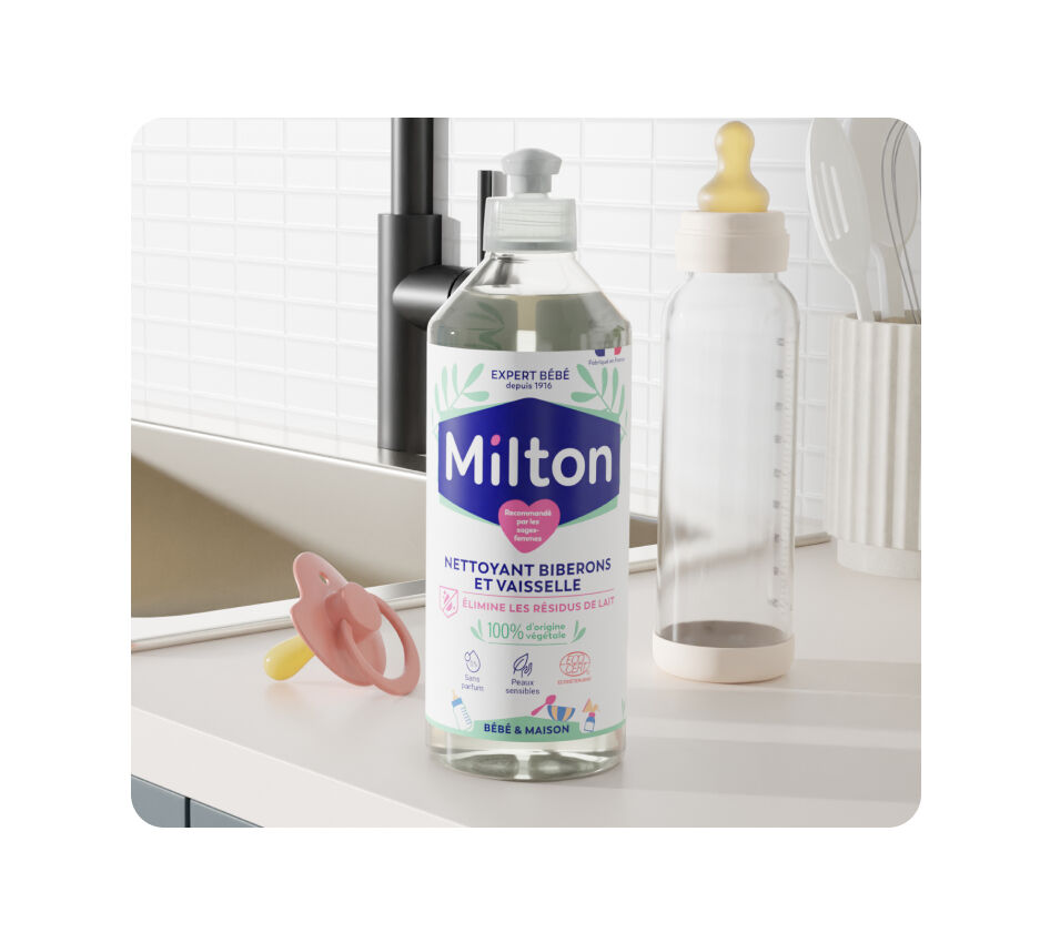 Nettoyant Biberon Bebe Liquide De Stérilisation Milton 500ml - Main Image