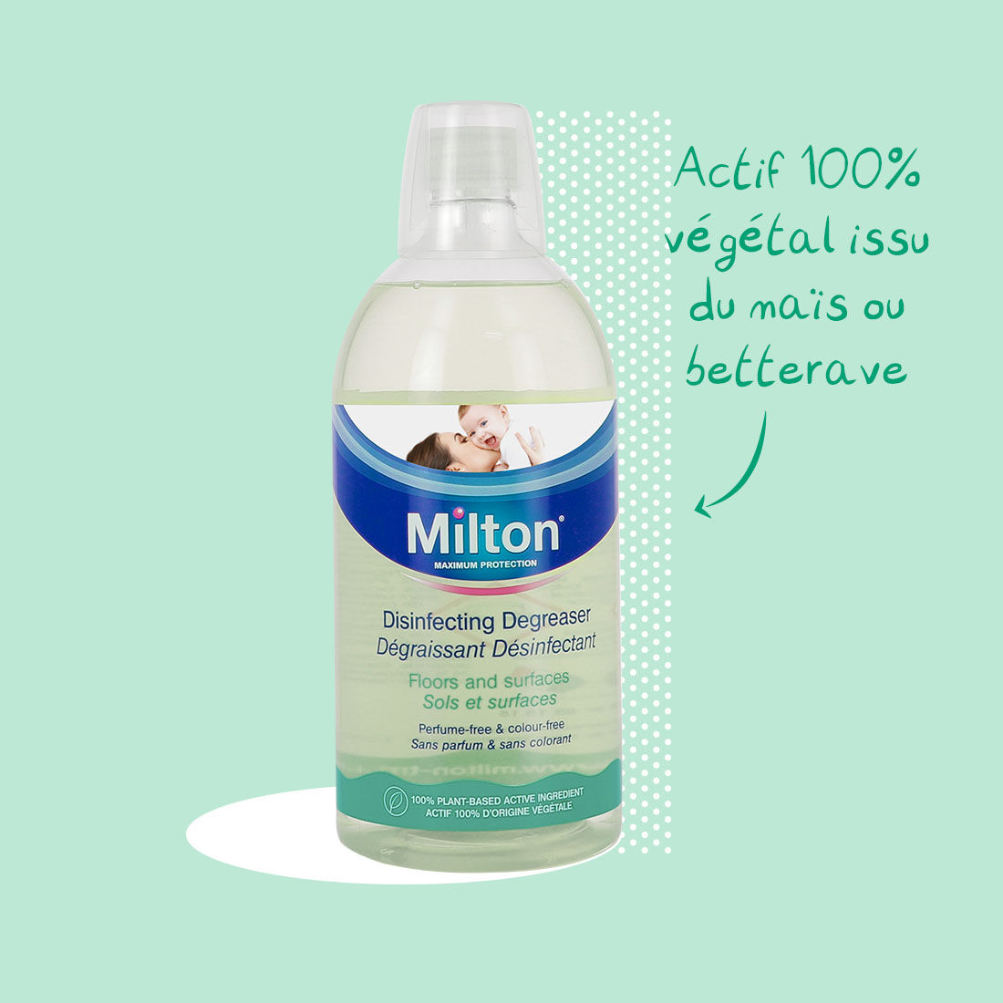 Dégraissant désinfectant Milton