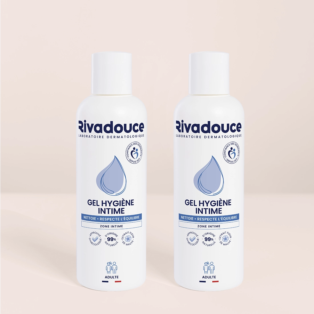 Lot de 2 Gels hygi&egrave;ne intime 250ml