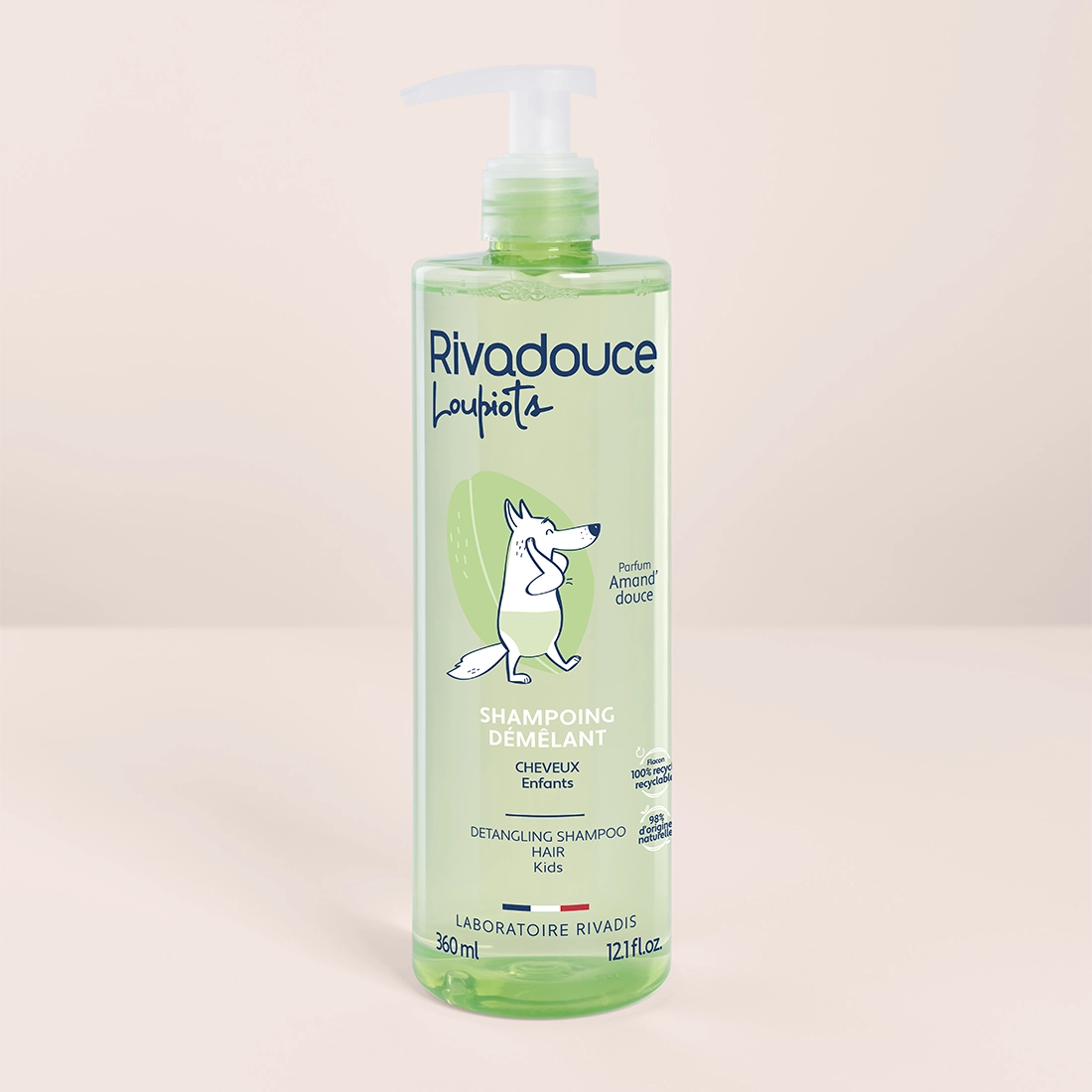 Shampoing démêlant Loupiots Amand'douce 360ml