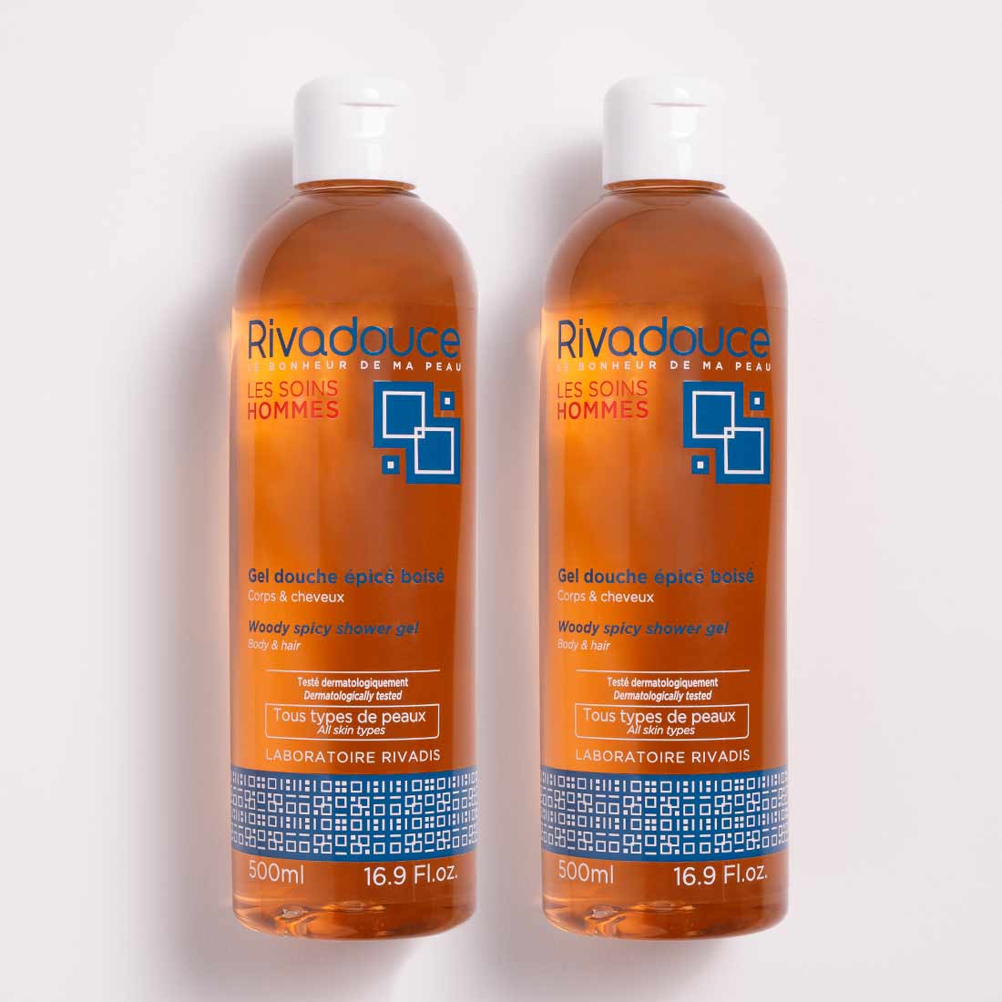 Lot de 2 Gels douche senteur épicée boisée 500ml image number null