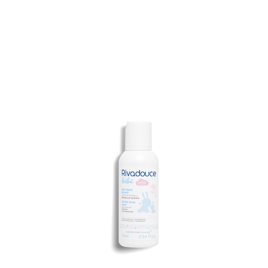 Gel Doux Lavant Bebe Bio 75ml Le Bain Rivadouce