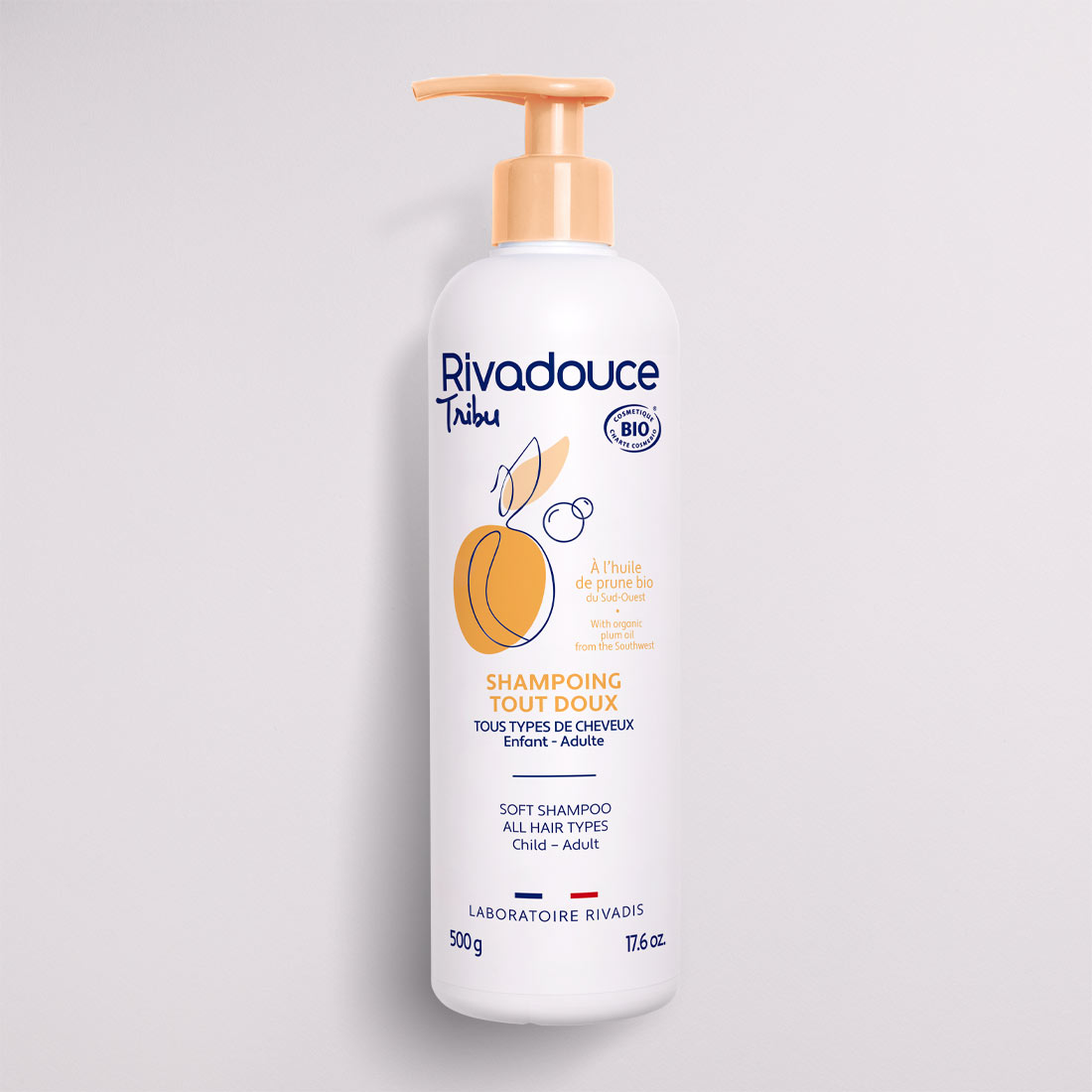 Shampoing tout doux 500g image number null