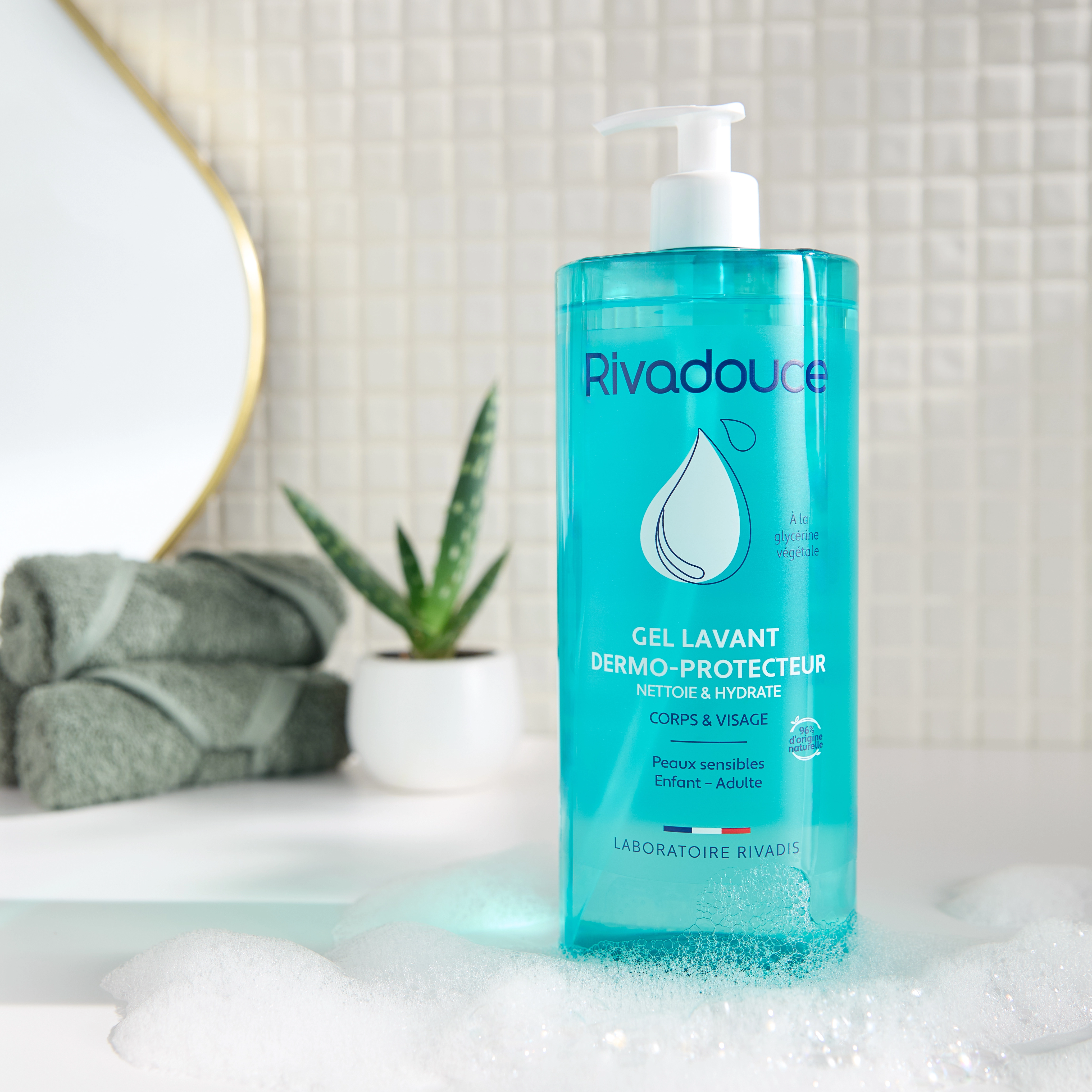 GEL LAVANT DERMO PROTECTEUR 1000 ML image number 1