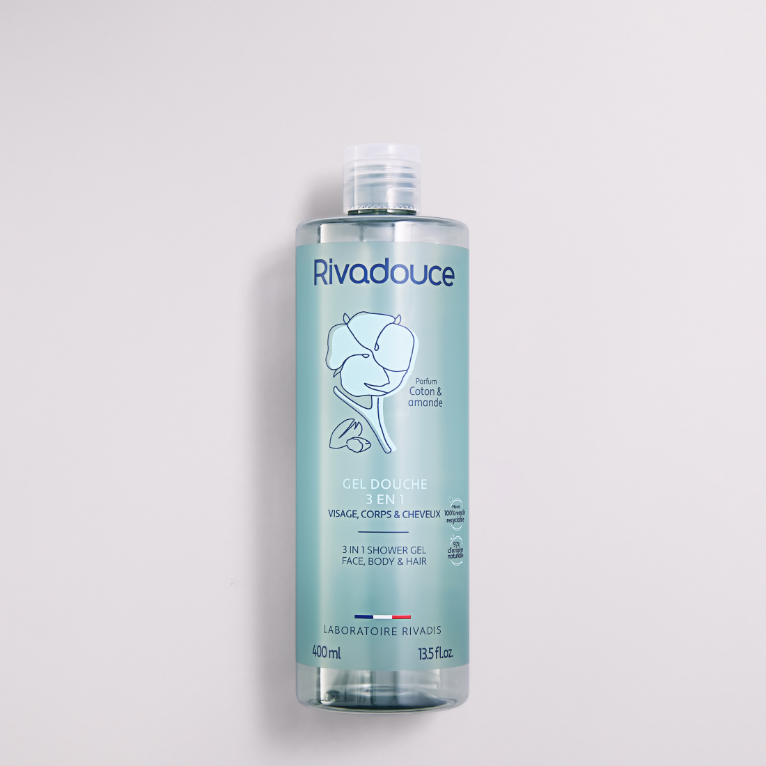 Shampoing douche Amande & Coton image number null