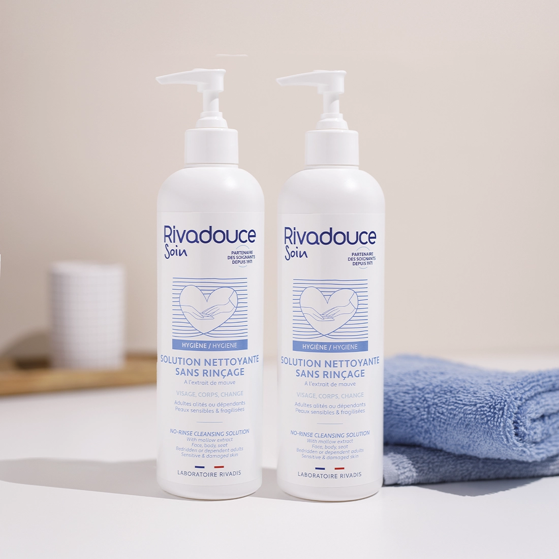 LOT SOLUTION NETTOYANTE SANS RINCAGE 2X500ML image number null