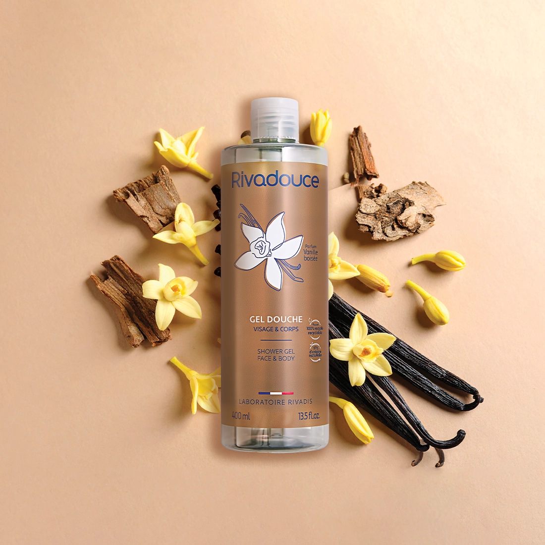 Gel douche Vanille boisée 400ml image number null