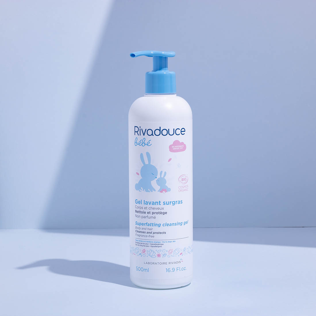 Gel Lavant Surgras Bebe Bio 500ml Le Bain Rivadouce Gel Lavant Surgras Bebe Bio 500ml Le Bain Rivadouce