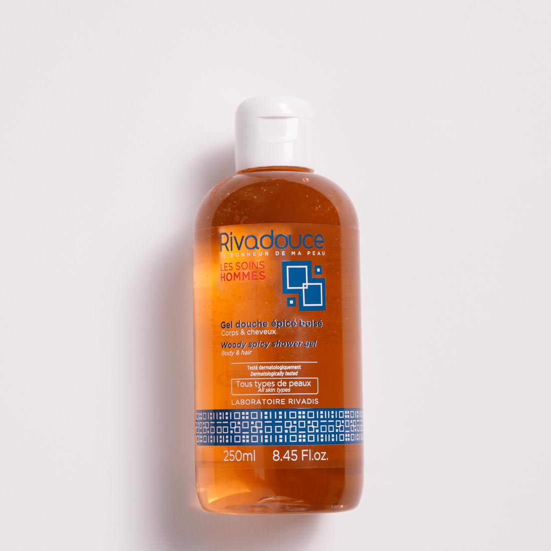 Gel douche homme epicé boisé corps et cheveux 500 ml image number 0