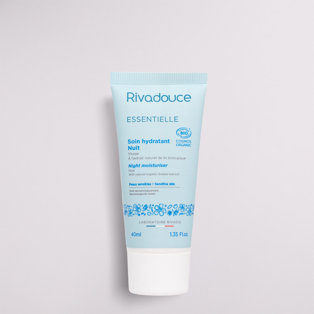 Soin hydratant nuit Rivadouce certifié Bio - 40ml image number null