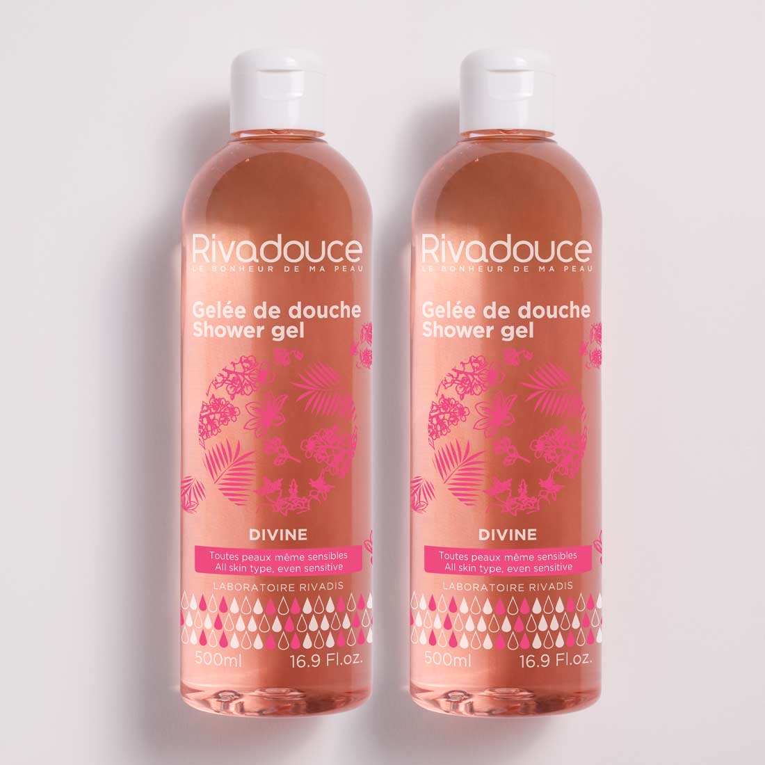Lot de 2 Gelées de douche divine 500ml image number null