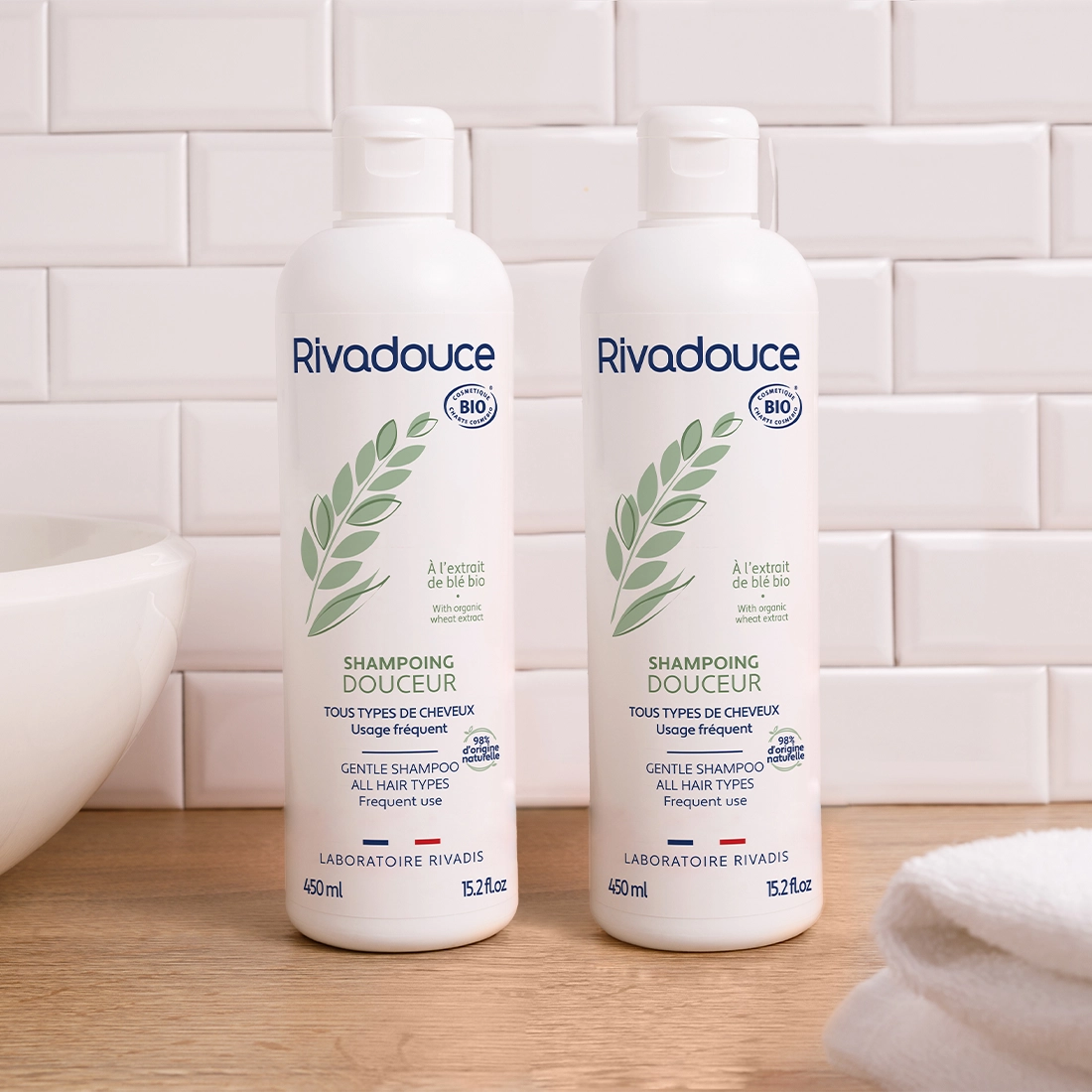 LOT SHAMPOING DOUCEUR 2X450ML image number null