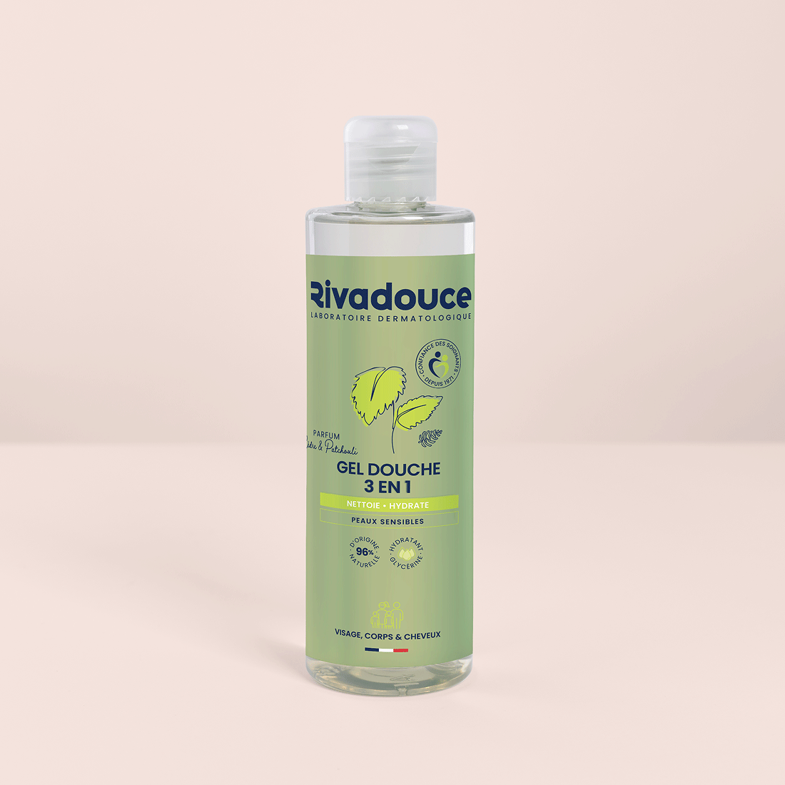 Shampoing douche C&egrave;dre & Patchouli 3en1 - 250ml