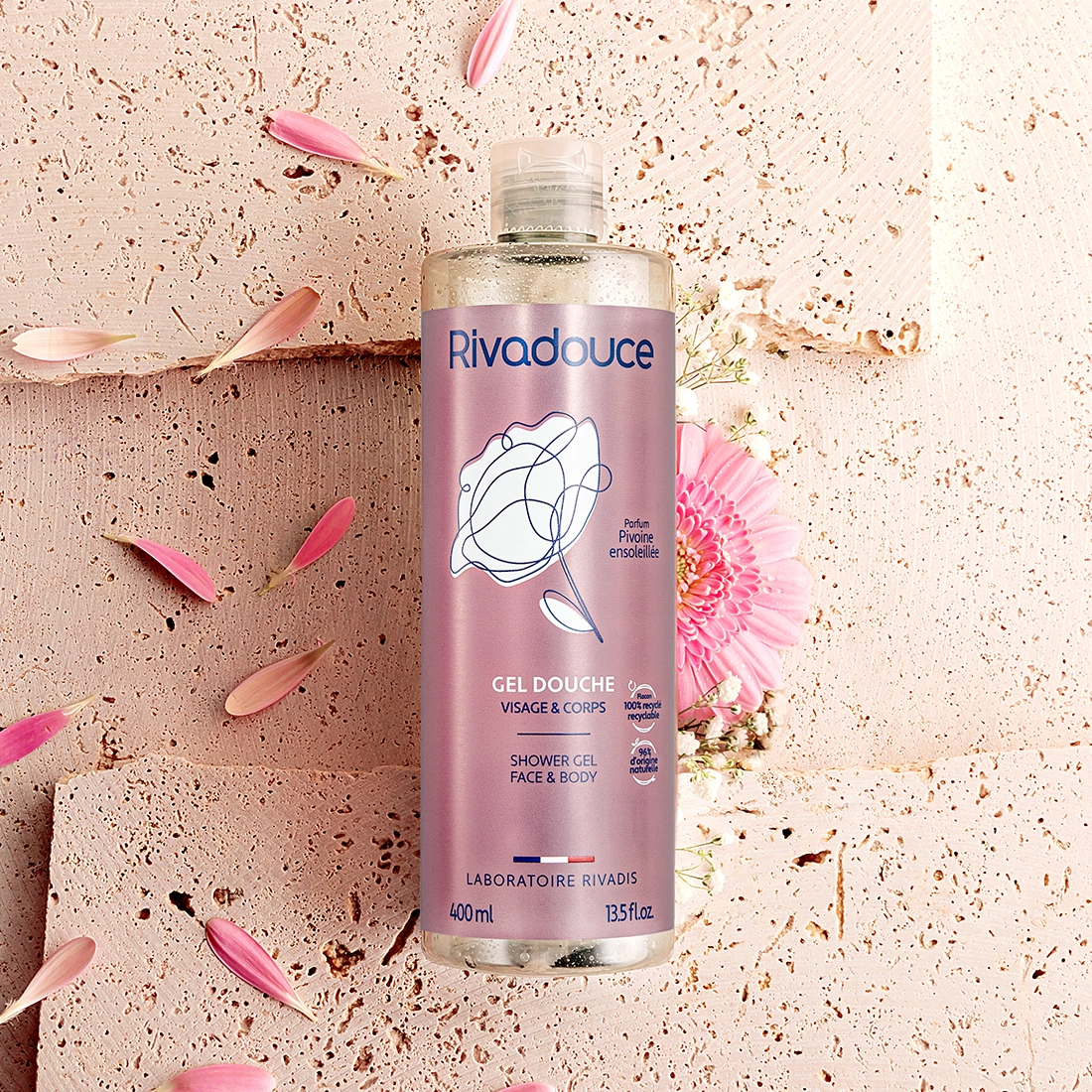Gel douche Pivoine ensoleillée 400 ml image number null