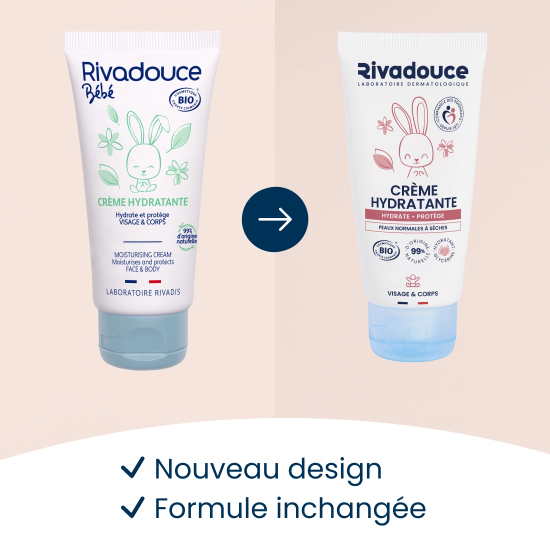 Cr&egrave;me hydratante B&eacute;b&eacute; 50ml image number 1