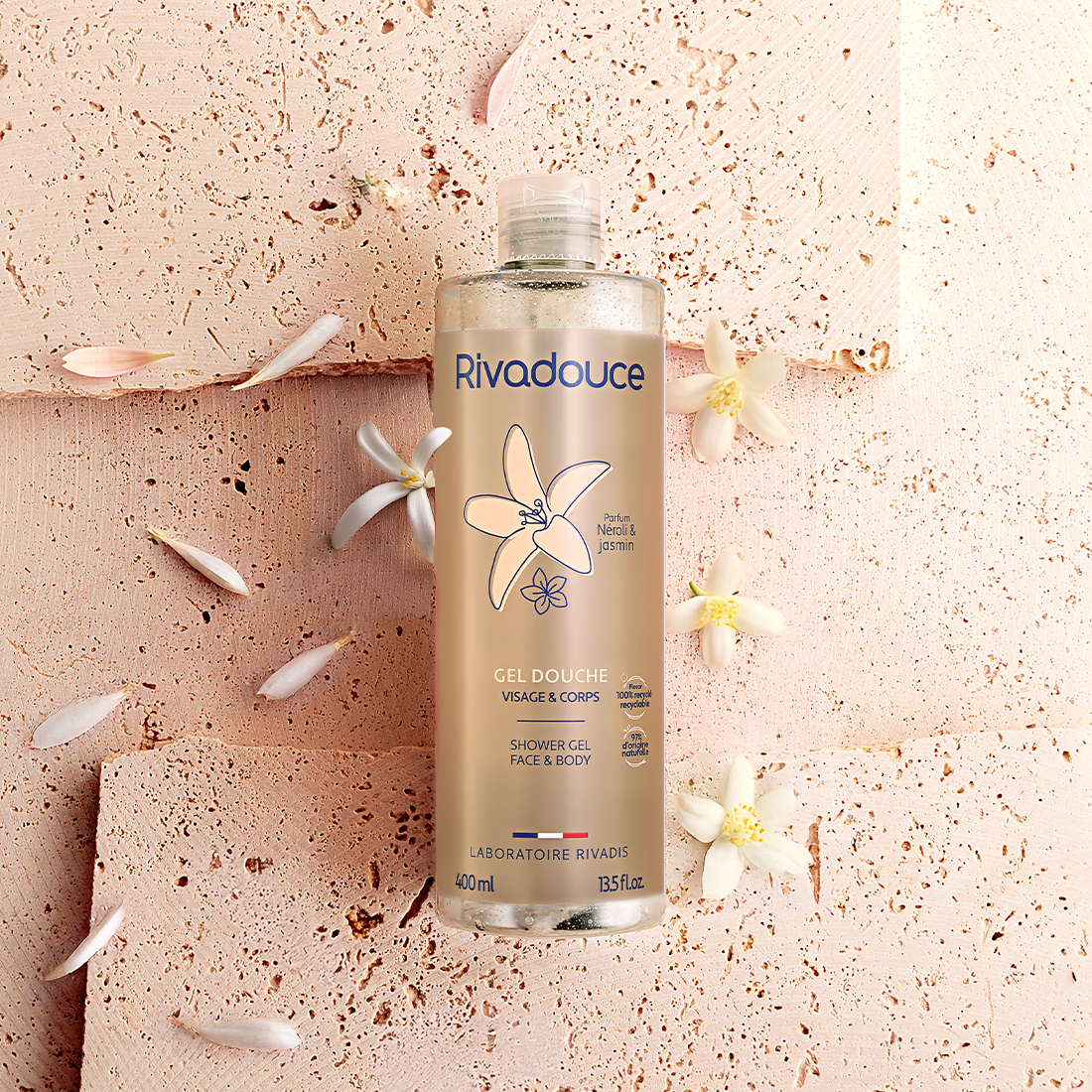 Gel douche Néroli & Jasmin - 400ml image number null