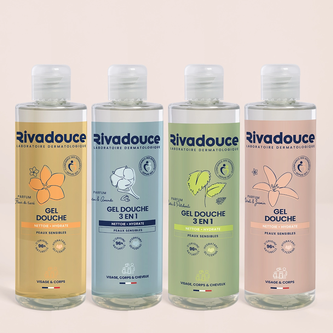 Panach&eacute; Douche 4 x 250ML