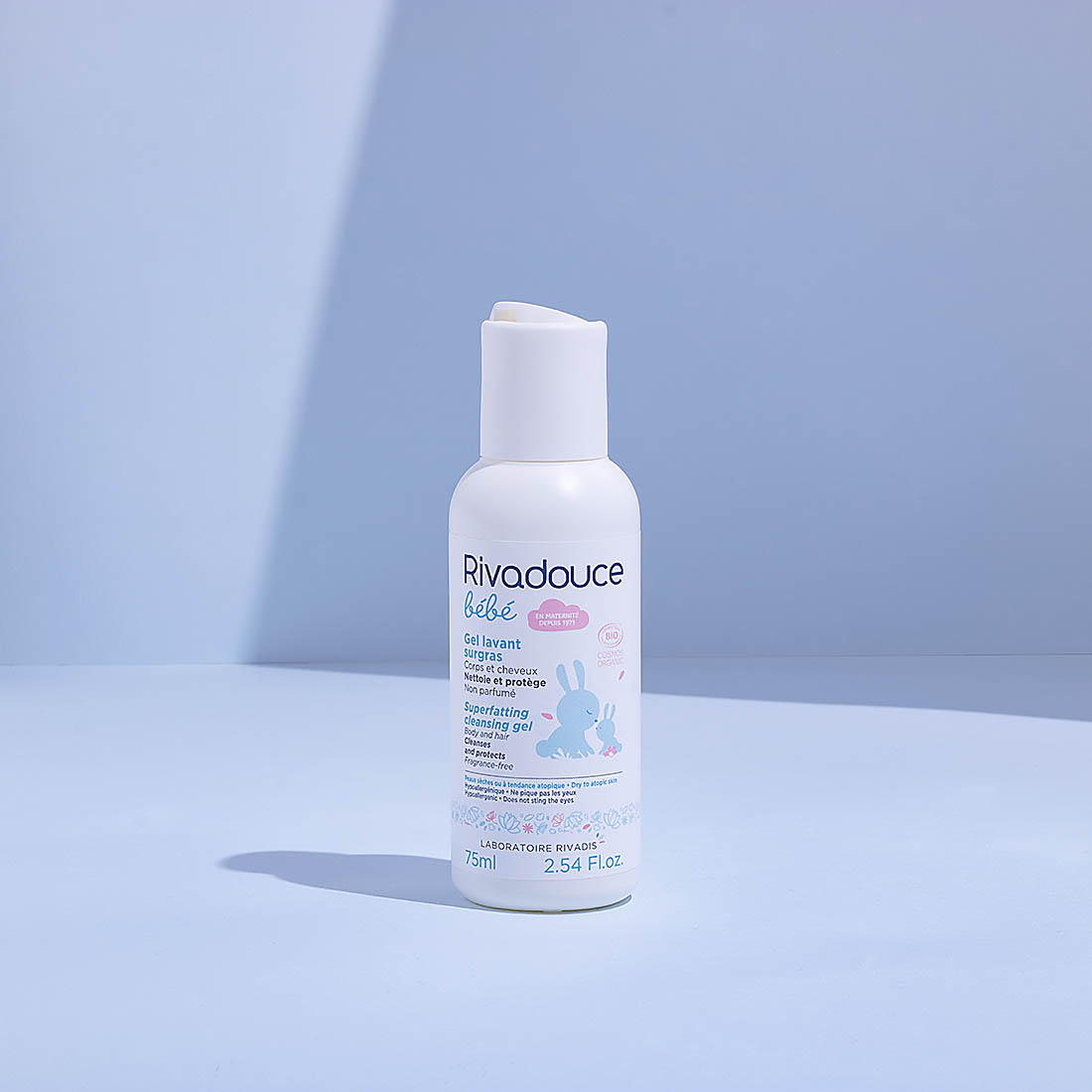 Gel Lavant Surgras Bebe Bio 75ml Le Bain Rivadouce