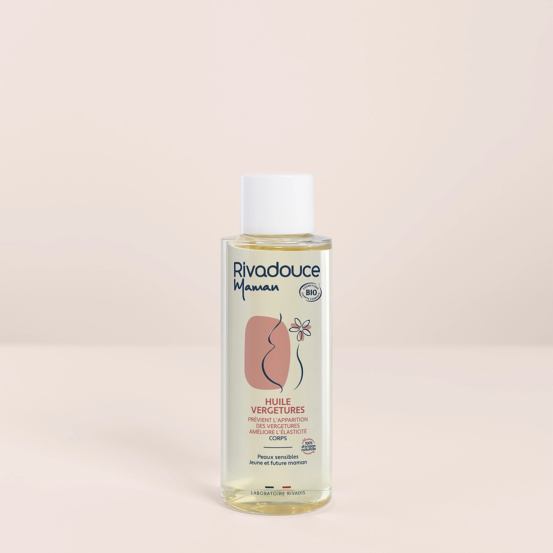 Huile vergetures grossesse 100ml image number 1