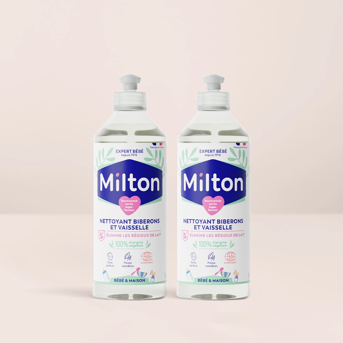 LOT DE 2 NETTOYANTS BIBERONS