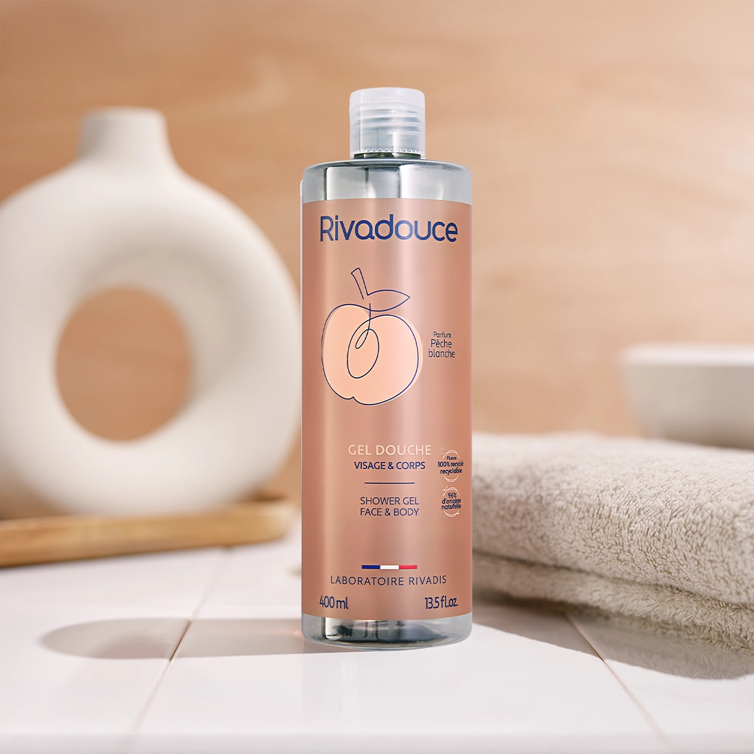 Gel douche Pêche blanche 400ml image number null
