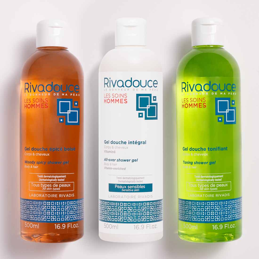 Trio de douche homme image number null