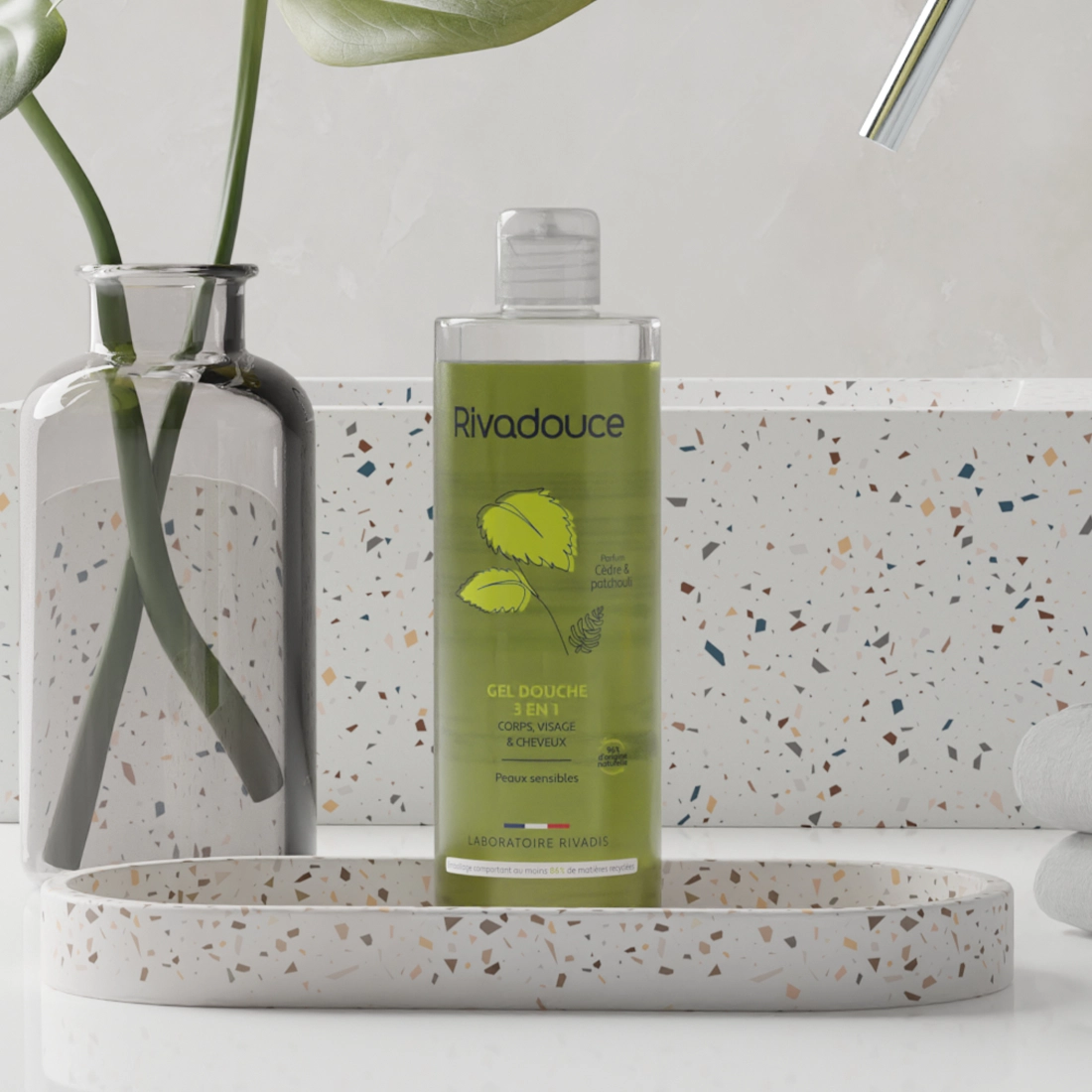 Shampoing douche Cèdre & Patchouli 3en1 - 250ml image number null