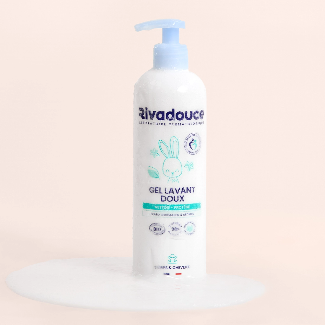 Gel lavant doux B&eacute;b&eacute; 500ml image number 1