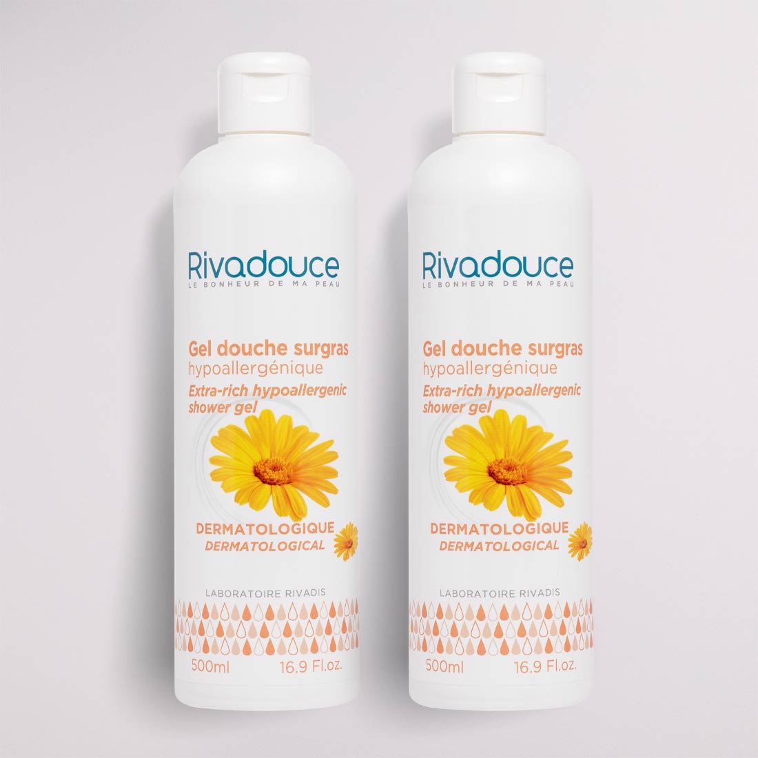 Lot de 2 Gels douche surgras dermatologique500ml image number null