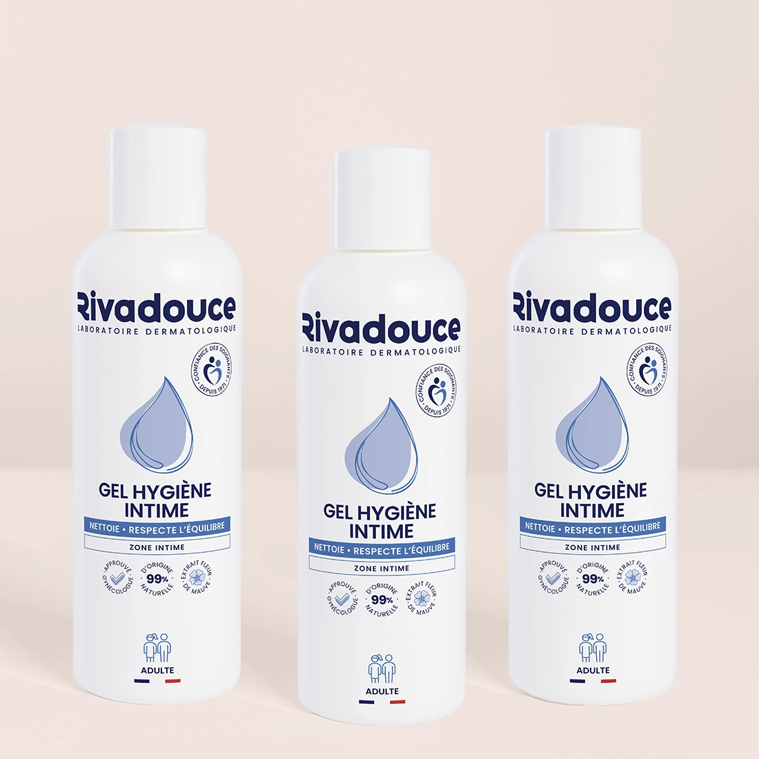 LOT DE 3 GELS HYGI&Egrave;NE INTIME 250ML