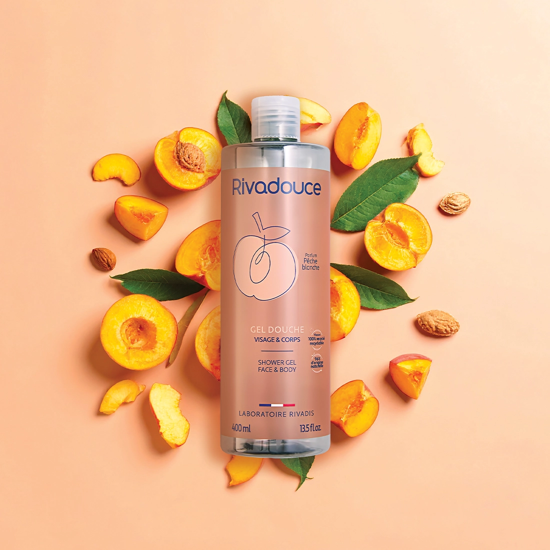 Gel douche Pêche blanche 400ml image number null