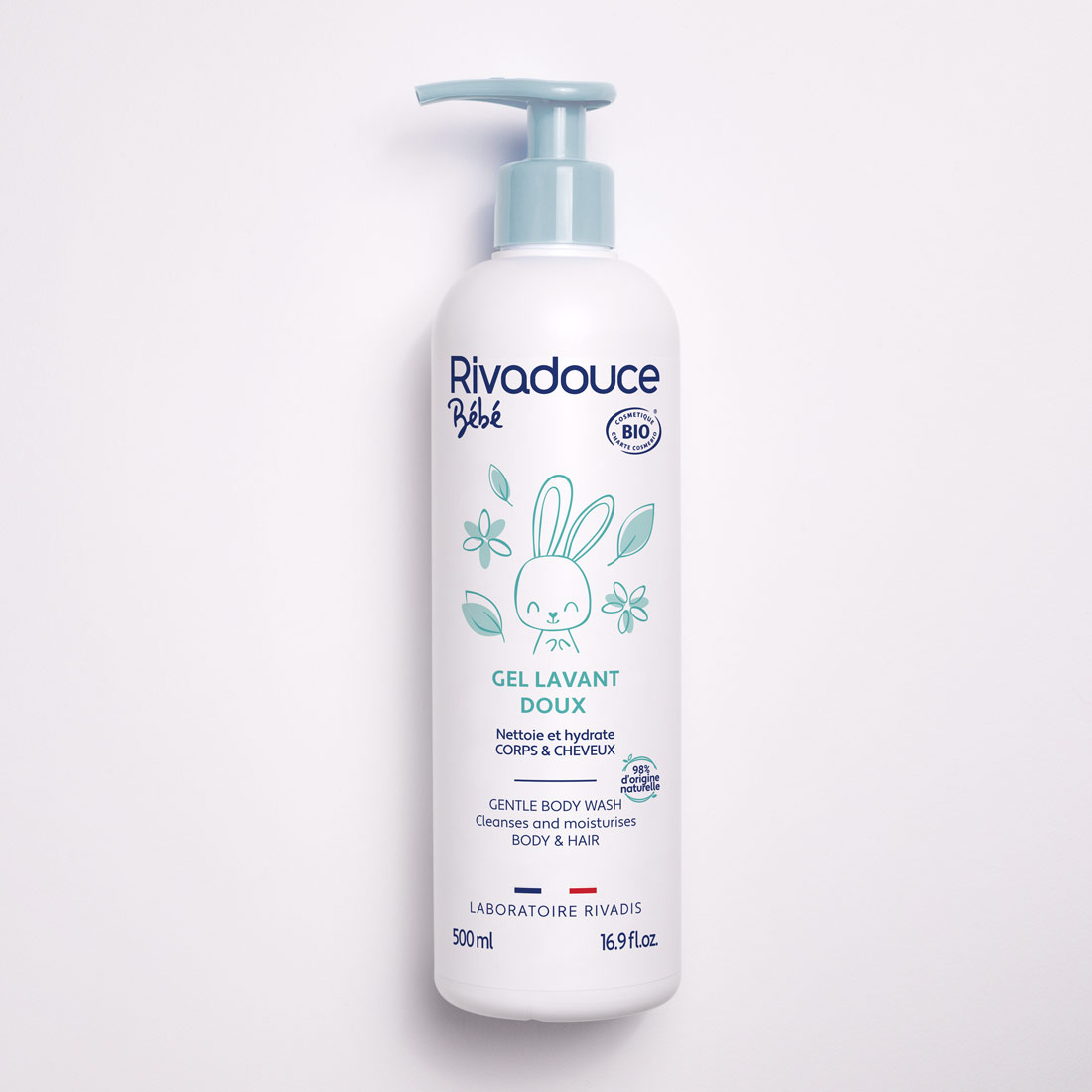 Gel douche lavant pour bébé