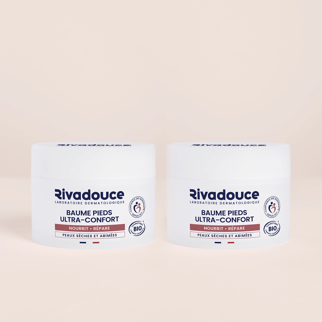 LOT BAUME R&Eacute;PARATEUR PIEDS 2X75ML