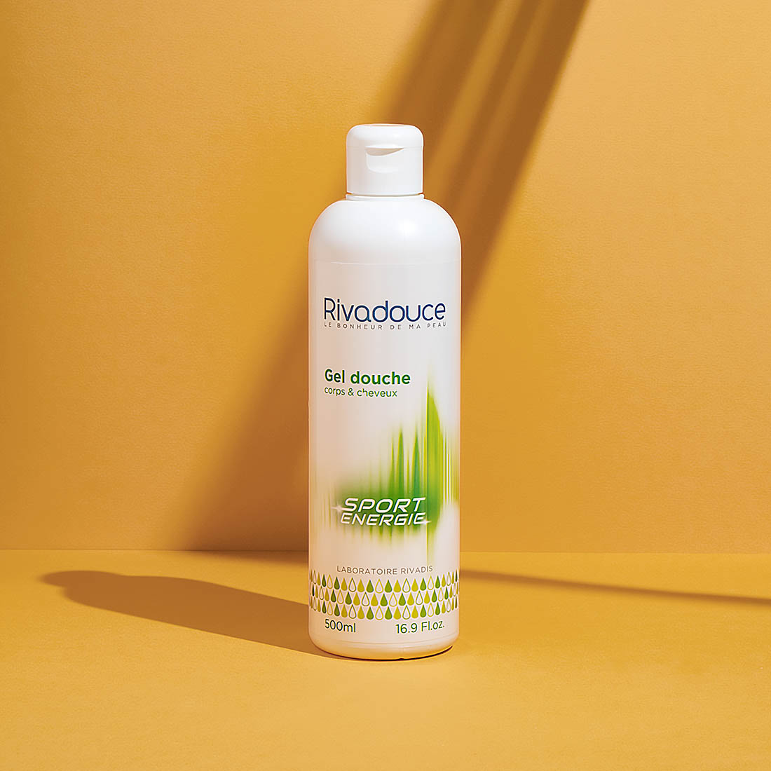 Gel douche corps et cheveux sport énergie 500ml image number null