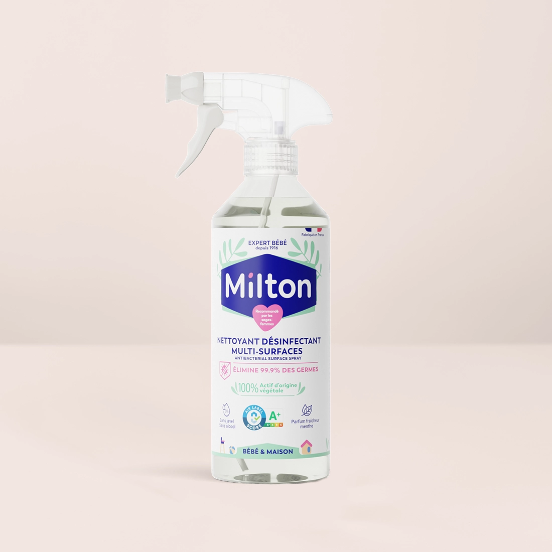 Spray multi surfaces désinfectant maison 500ml