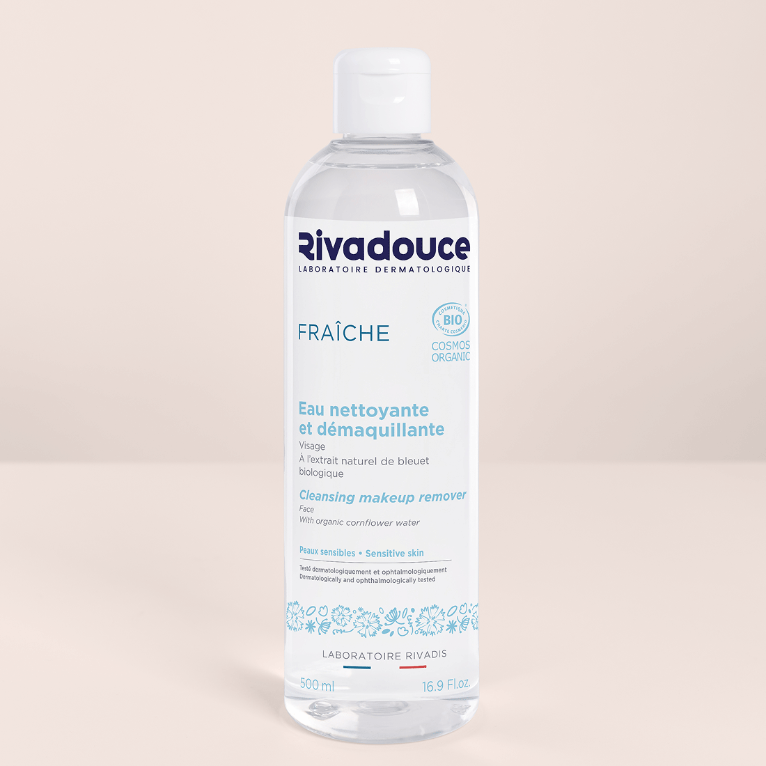 Eau nettoyante d&eacute;maquillante - 500ml